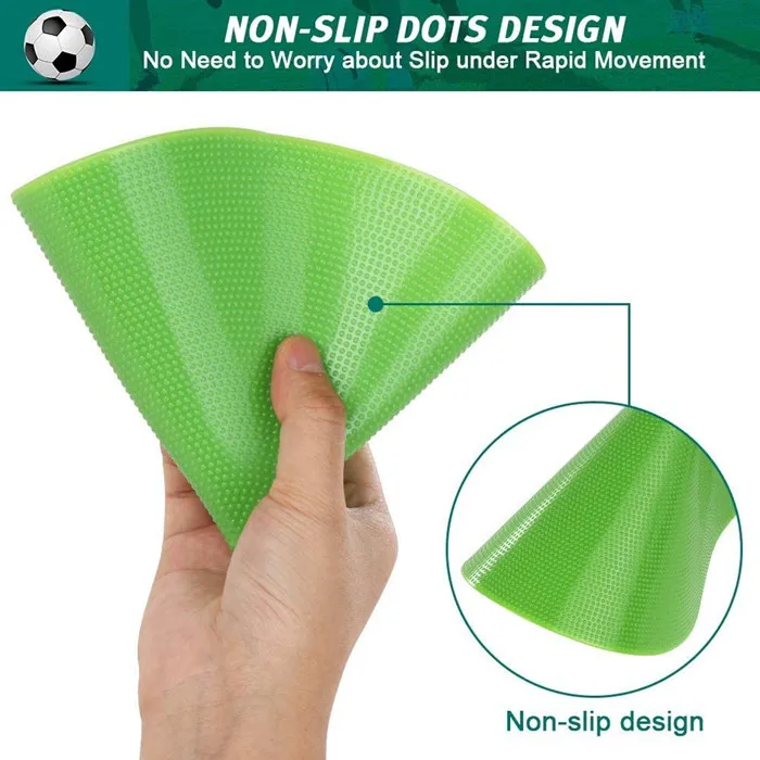 Wholesale Colorful Flat Disc Cones Agility Training Flat Disc Cones
