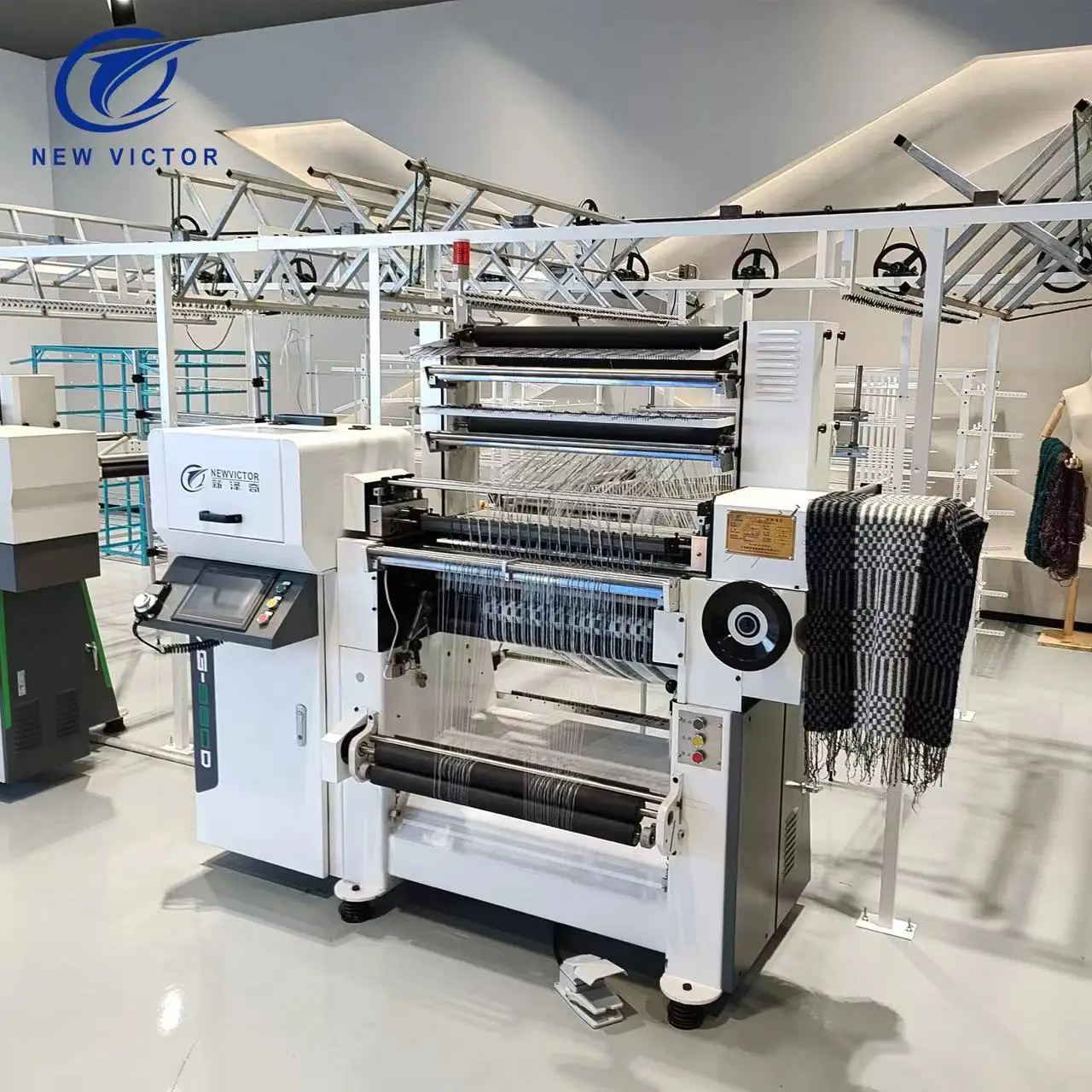 High Speed Automatic Computerized Flat Comez Crochet Loom Lace Knitting Making Machine for Elastic Band Tape