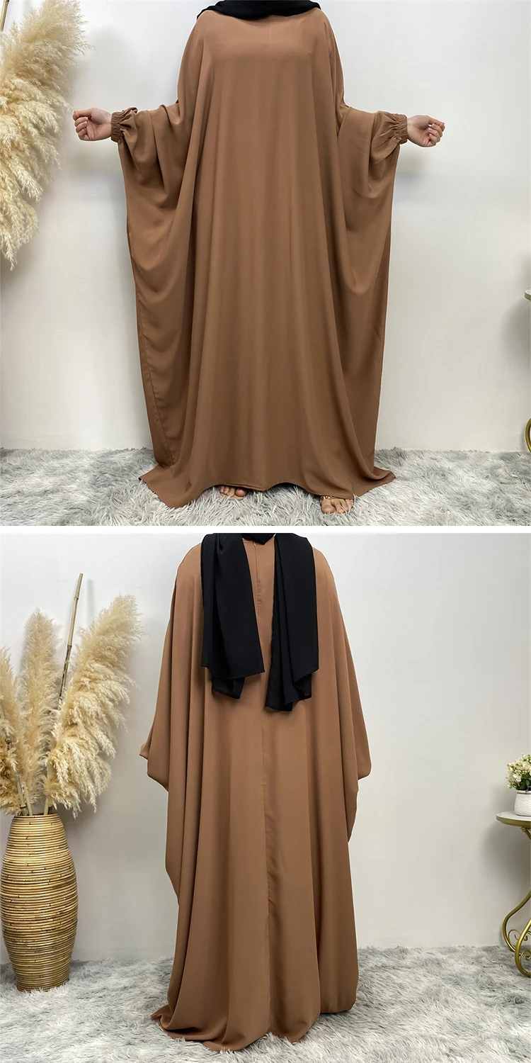 Women Prayer Clothes With Hijab Modest Khimar Hijab Abaya Turkish