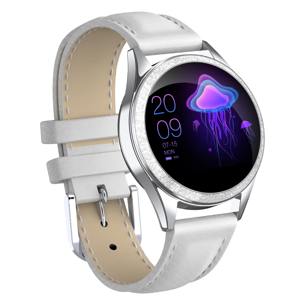 KINGWEAR KW20 Ladies Design Round Smart Watches