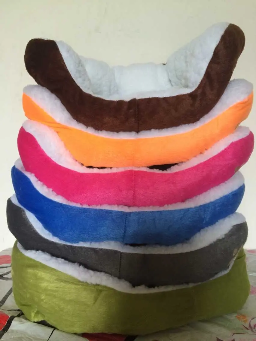 wholesale high quality different size pet bed soft comfortable warm luxury dog bed