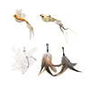 2 birds, 3 feather heads (5-piece set)