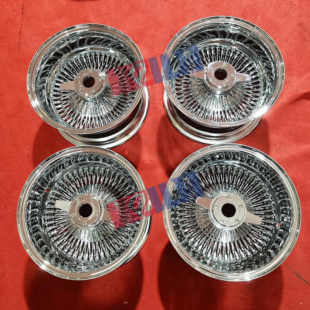新型KELUNワイヤーホイール 13*7 14/*7 5x114.3 リム 72ストレート
