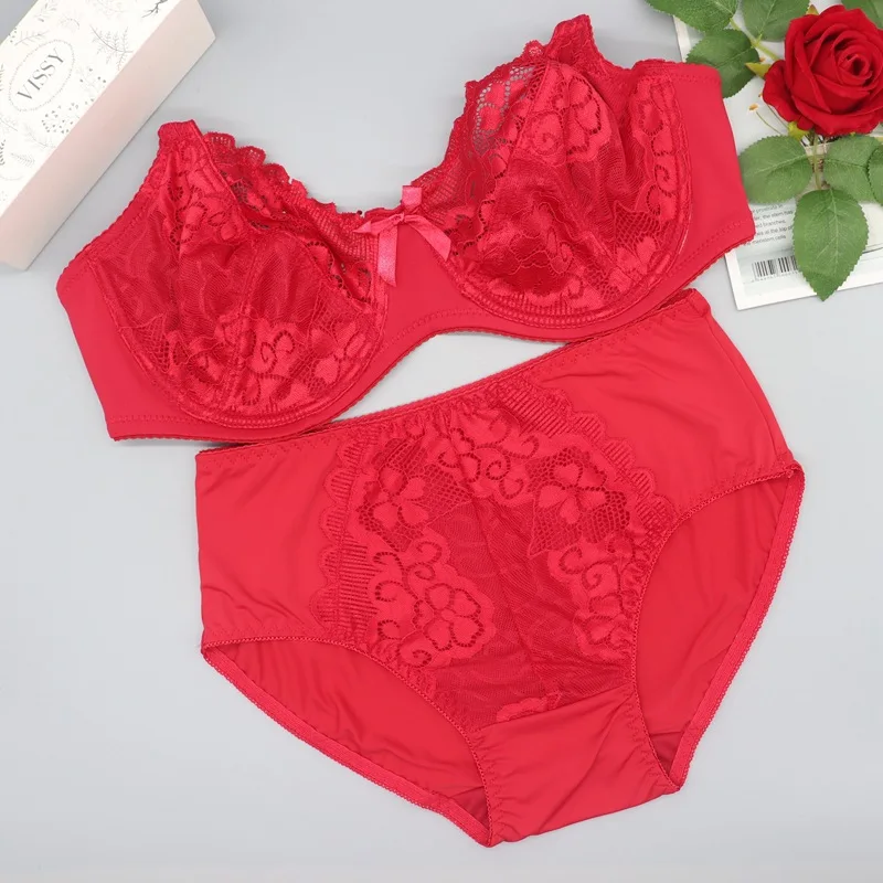 Chaorong Brand New Plus Size Underwear 2021 Bras And Panties For Plus
