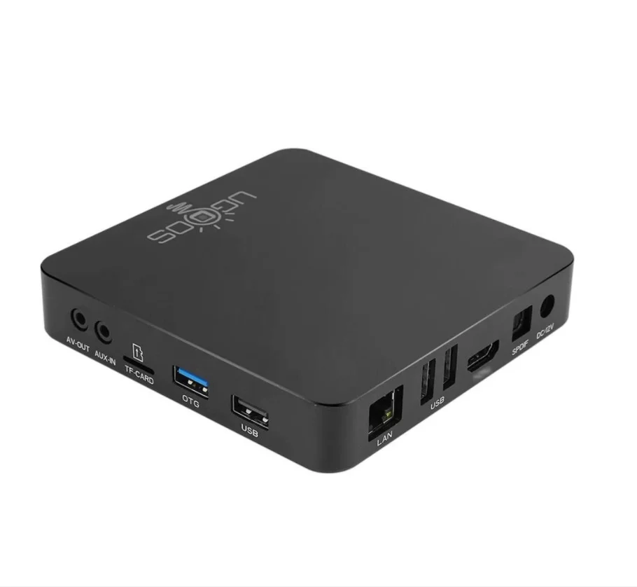 Latest WIFI 6 Ugoos Am6b Plus Amlogic S922X-J Smart Android 9.0 DDR4 4GB 32GB AM6 Plus Dual Band Wifi 1000lan Tv Box