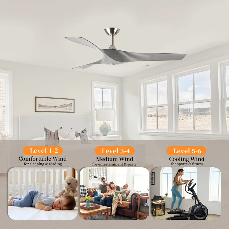 Ceiling Fan, Plastic, 23W - detail 6