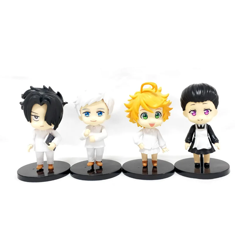  ABYSTYLE The Promised Neverland Emma Chibi Acryl® Stand Figure  Model 4 Tall Anime Manga Desktop Accessories Gift : Toys & Games