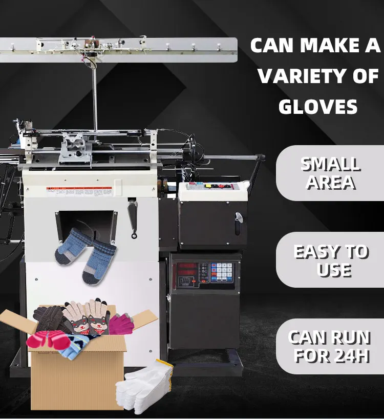 Best Selling Anti Static Price Knitting Electronic Hand Glove Making Machine Automatic