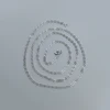 45inches silver chain