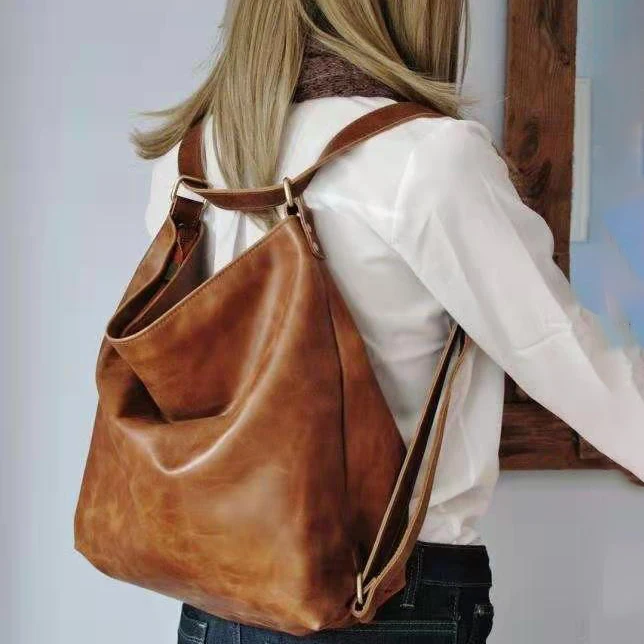 Buy Convertible Backpack,Leather 