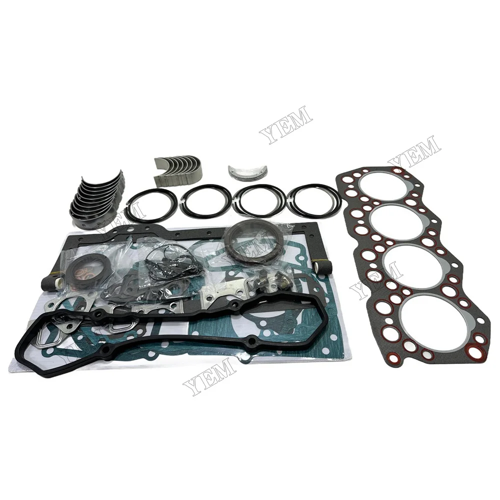 S4E Overhaul Re-Ring Kit Compatible with Mitsubishi Forklift Digger Loader (Cylinder 94mm) Replacement 2