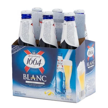 French Origin Kronenbourg 1664 Blanc Beer In 25cl And 33cl Bottles At ...