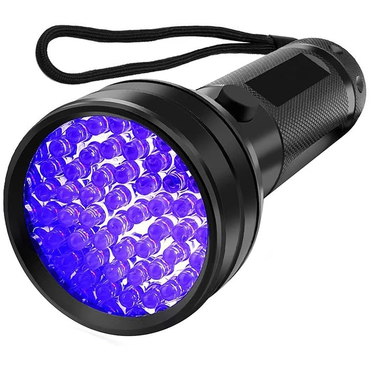 51LED uv torch light 395 nm Black Light LED Flashlights money detector Dog Urine Bed Bug uv flashlight