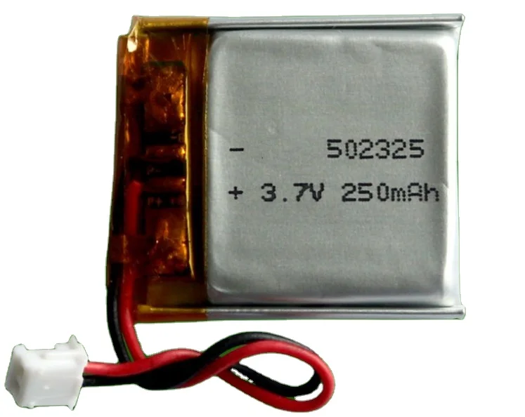 Highdrive 552325 3.7v 290mah/ 502325 3.7v 260mah lithium polymer  