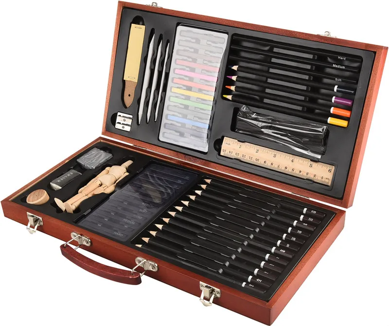 Professional Sketching Kit – 35 Pieces – Artibox