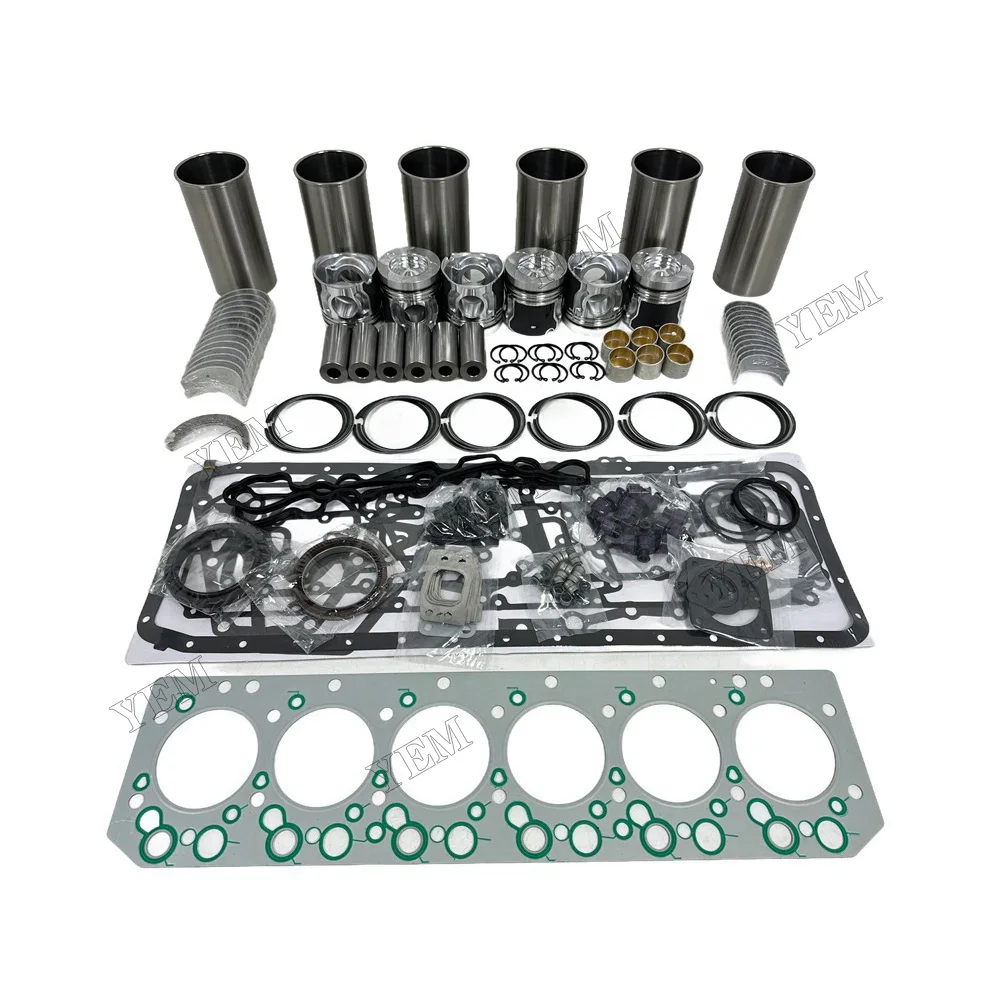 Overhaul Kit With Bearing Set Compatible for Doosan / for Develon DL06 Engine Replacement Parts 2
