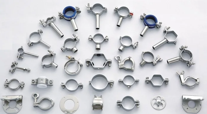 pipe clip with shaft