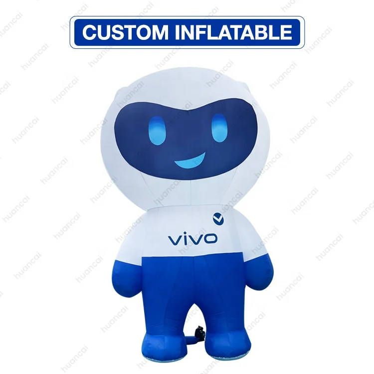 Popular Inflatable Mascot Character Advertising Factory Custom Advertising Balloon Print Logo Inflatable for Advertising