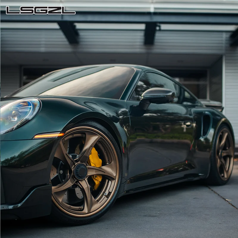 18 19 20 21 22 34 Matt Bronze 2 / 3 Pieces Forged Wheels 5x114.3 5x120 5x130 5x127 Wheels For RR