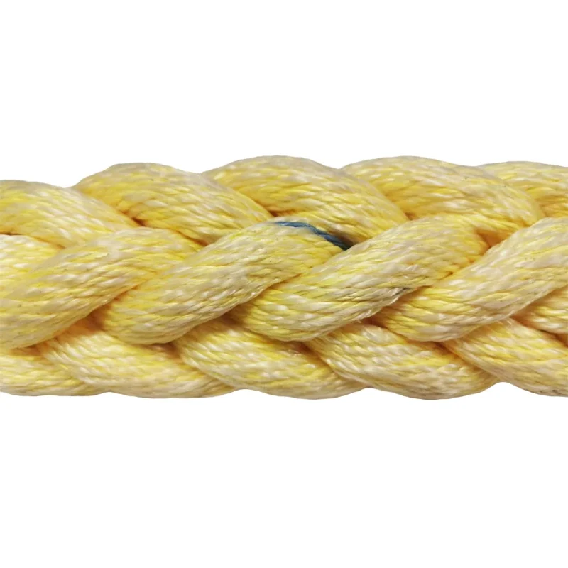 JINLI 8 Strand 64mm x 220m PP Polyester Mooring Line Mixed Combination Rope