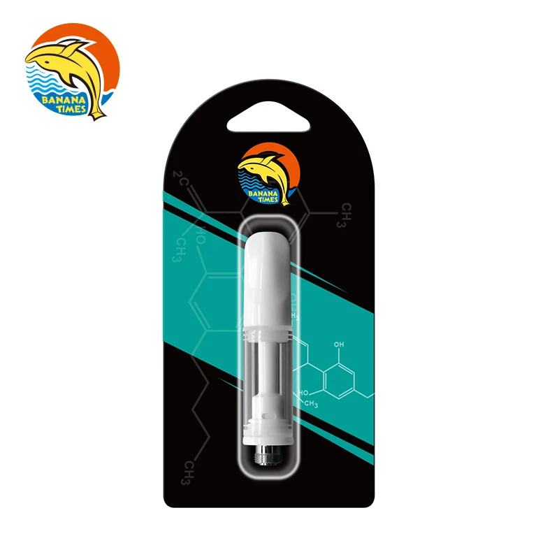 Fast shipping 510 thread cartridge empty 1ml custom logo cbd vape cartridges