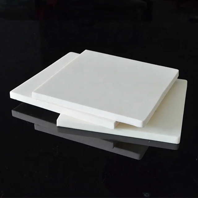 Custom Rectangular Wear Resistant Alumina Insulation Ceramic Plate 95 Al2o3 Ceramic Board for Kiln
