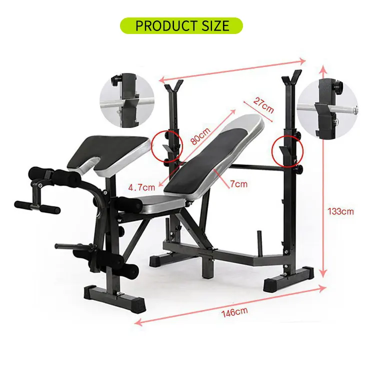 Wholesale Portable Sit Up Chest Multipurpose Gym Adjustable Foldable ...