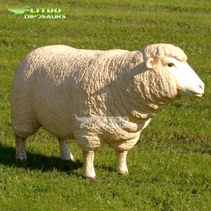 Iso Sheep Alibaba.com: Life-Size Sheep Animatronic Model, Metal Material, Indoor ...