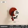 Suction cup spherical hook (red)