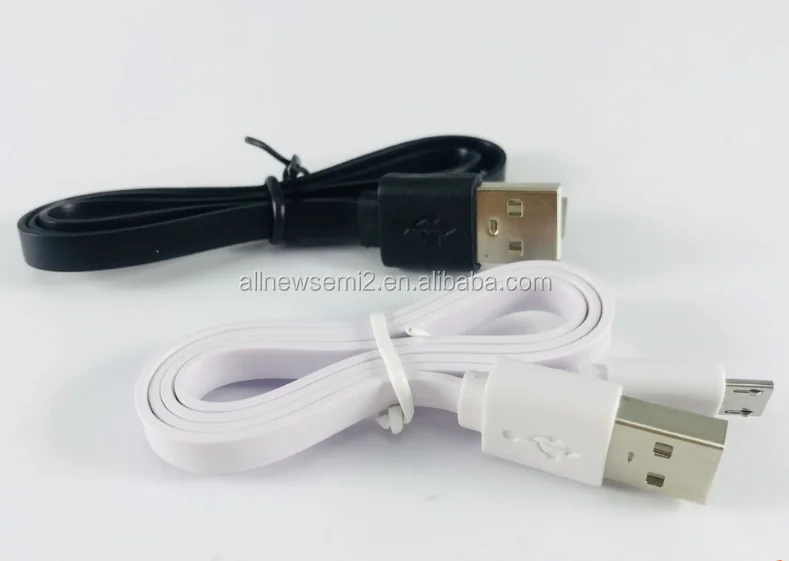 10cm20cm30 cm.etc Data cable USB flat wire V8 Android charging wire USB data cable micro