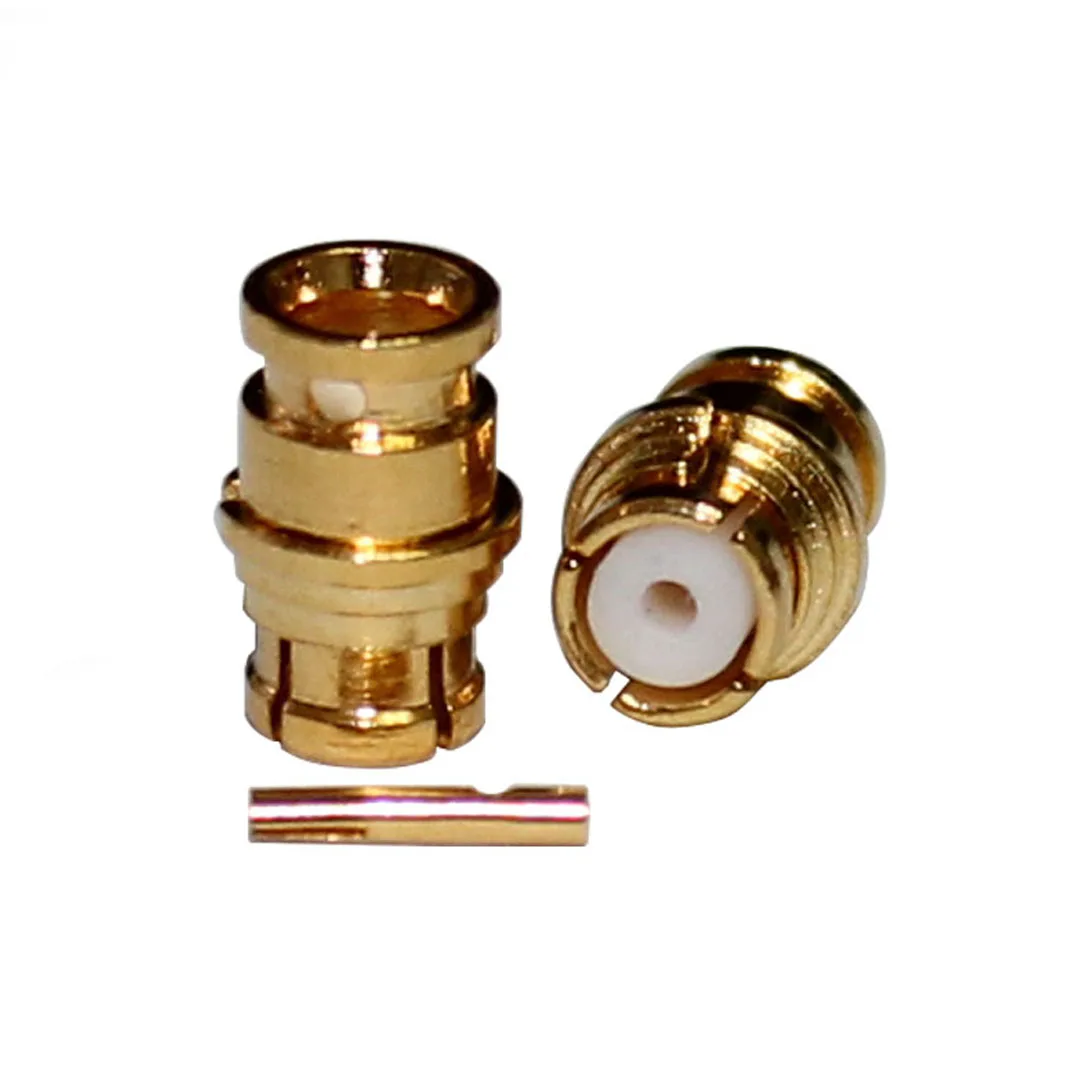 High Performance SMP-KB2 Straight Female SMP Connector for RG086 RG405 Cable