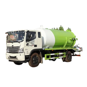 Sewage suction truck  Fukuda Navigation Large sludge pumping truck