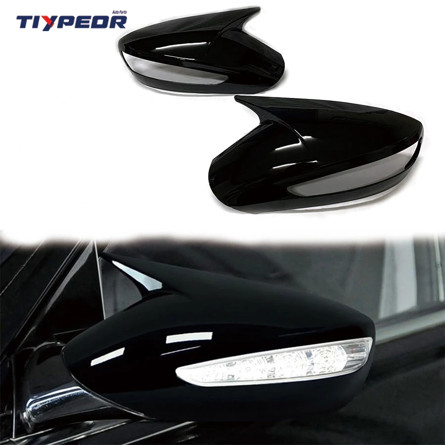 product auto body side mirror cover with light gap for hyundai sonata 8 gen 2011   2016 car rearview door mirror  2012 2013 2014 2015-6