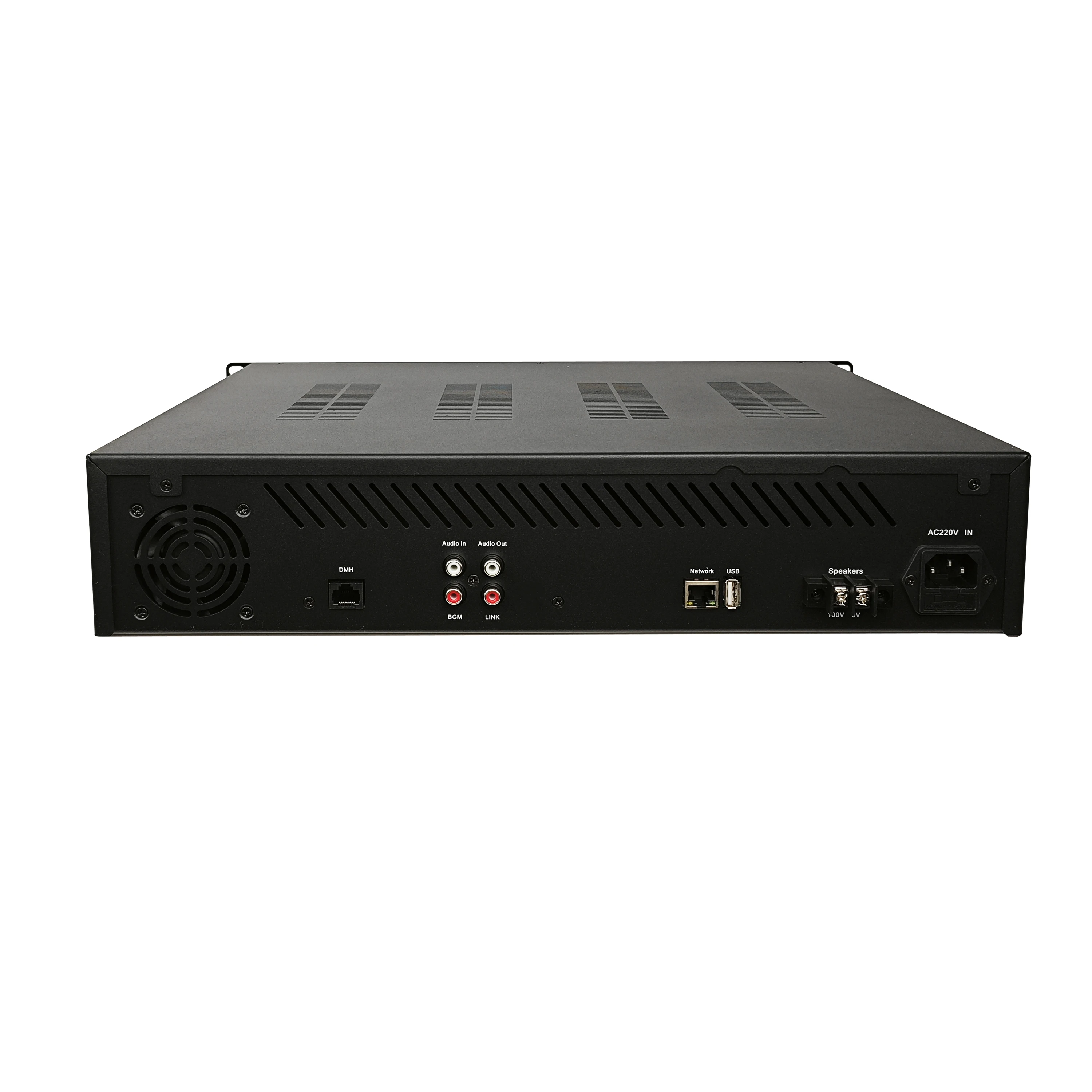 8 Zone Network Audio TCP IP Amplifier for School PA System