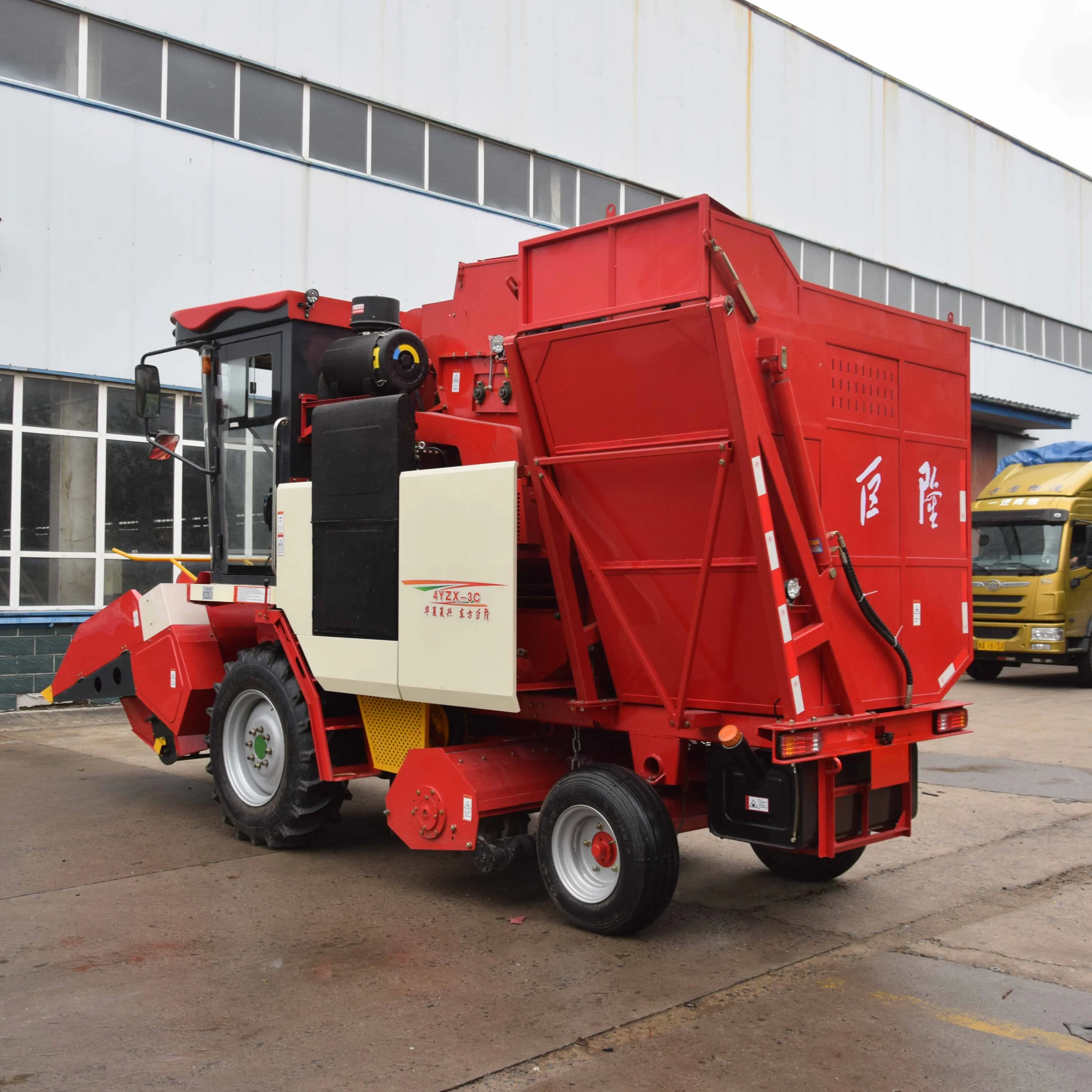 4YZX-3C Agricultural Mini Corn Harvester - High Productivity
