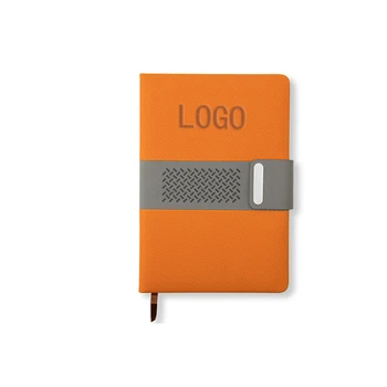 Custom Promotional A5 Notebook Executive Business PU Leather Splicing for School Souvenirs with Logo Printing