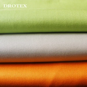 Working Clothes Material Flame Resistant 3/1 Twill 7.5oz 260-270gsm 100% Cotton Fabric