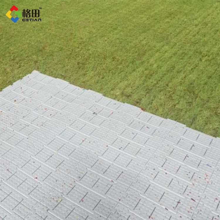 Getian All-Purpose Temporary Sports Courts Flooring Modern Design Style Event Plastic Garage Floor Tiles for Outdoor Use