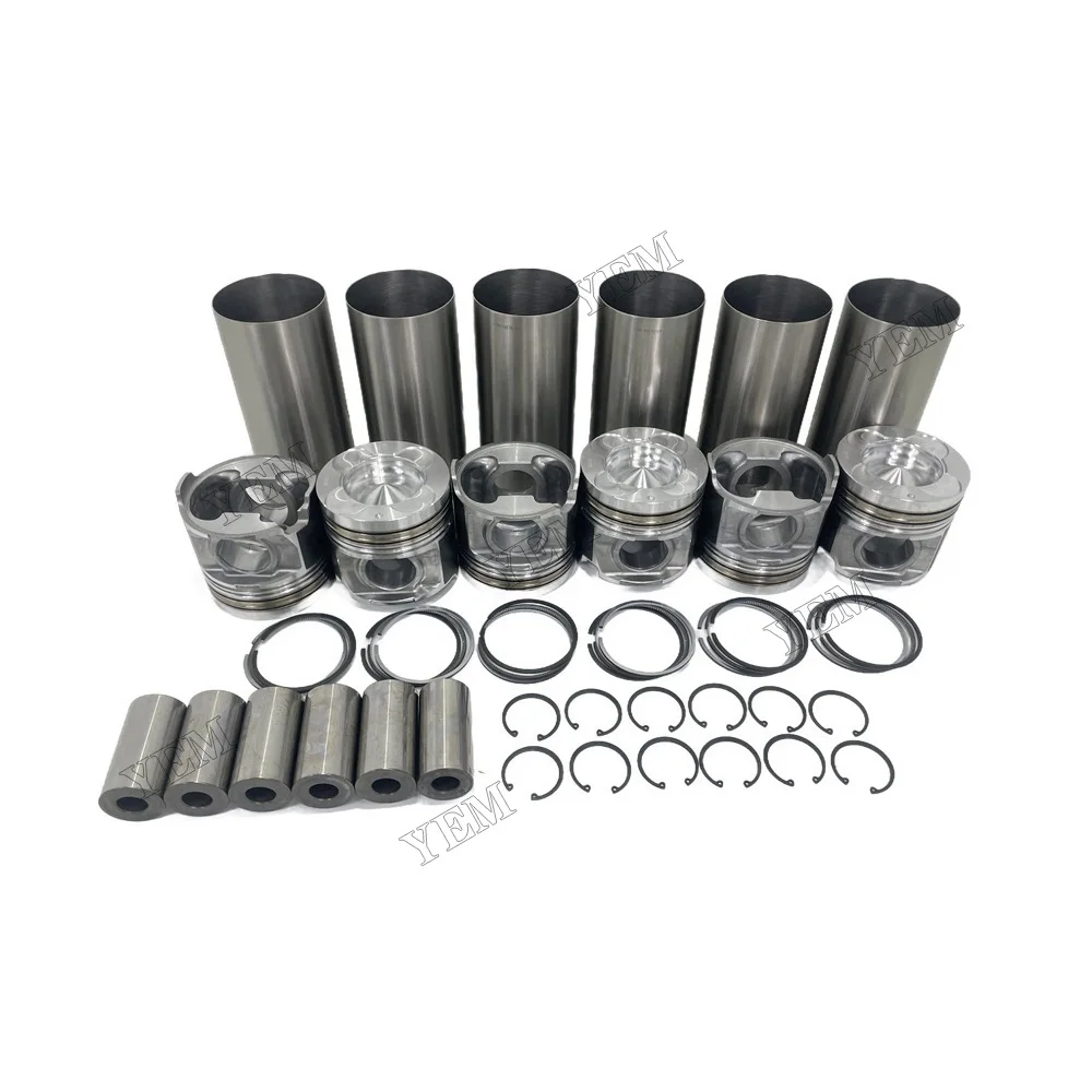Cylinder Liner Kit Suitable for Isuzu 6WG1 Engine Parts OEM Engine Parts 6