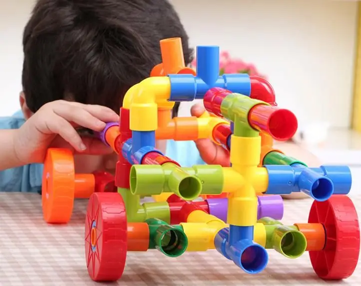 plastic tuba kids toys making machine