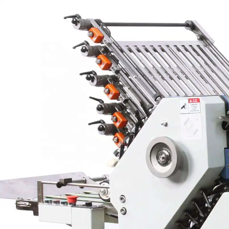 A2 Paper Automatic Folding Machine Paper-tri-fold-machine Paper Folding Stacking Machine