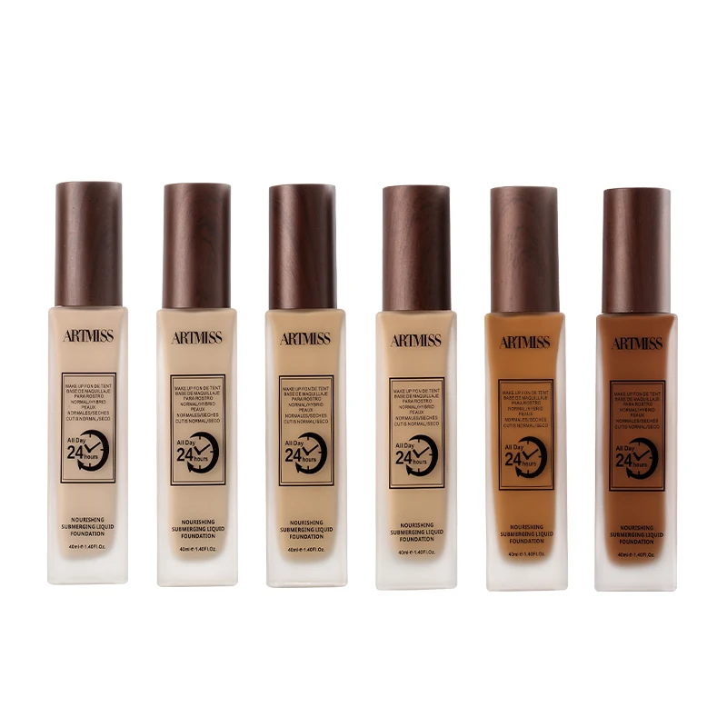 High Quality Foundation Concealer 24 Hours Waterproof Long Lasting Hd Liquid Foundation