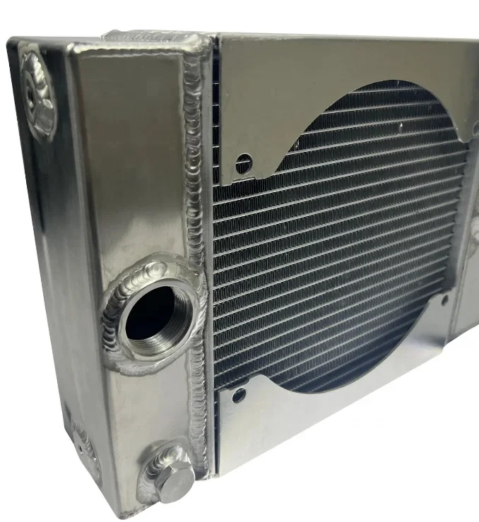 Custom Universal Aluminum Radiator For Drag Race Coolant Half Size