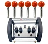6 joysticks Argent-noir