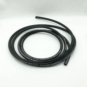 Factory Wholesale 1sn En853 Rubber Hydraulic Hose  Flexible Rubber Hose  Hydraulic Support Hose