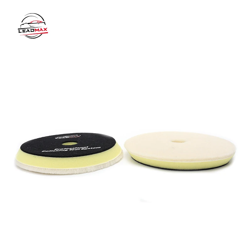 Car Detailing Polishing Pad Buffer Single Side Lamb Wool Car Polishing