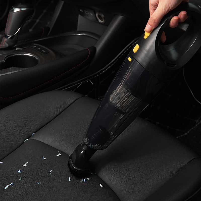 XISEDO Auto Staubsauger 12V - Tragbarer Nass/Trocken Sauger Mit 5m Kabel