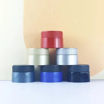 Empty PP 80g Styling Wax Cream Jar Classic Style Plastic Packaging Round Matte cap