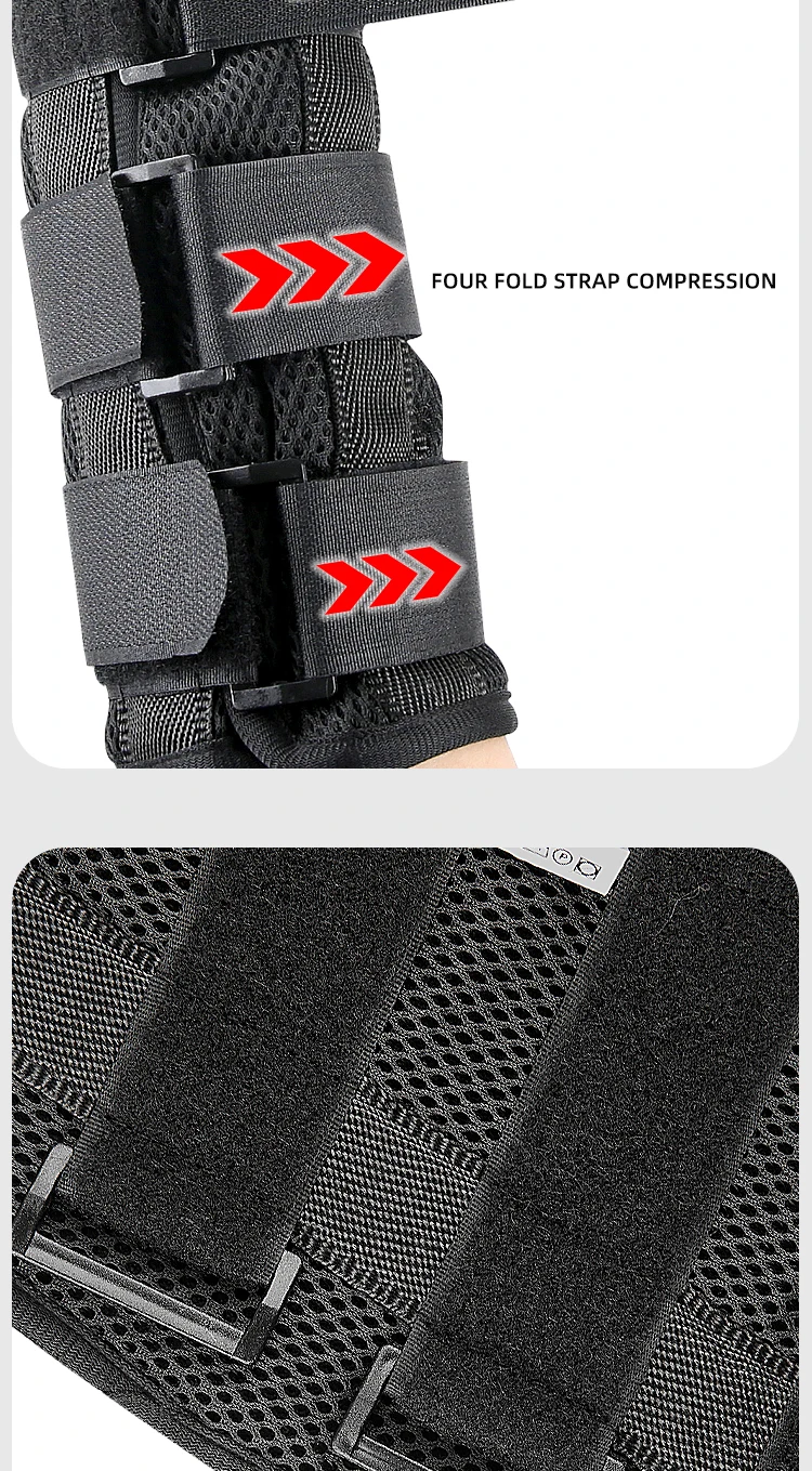 Long Elbow Joint Immobilizer Arm Brace - Adjustable Support