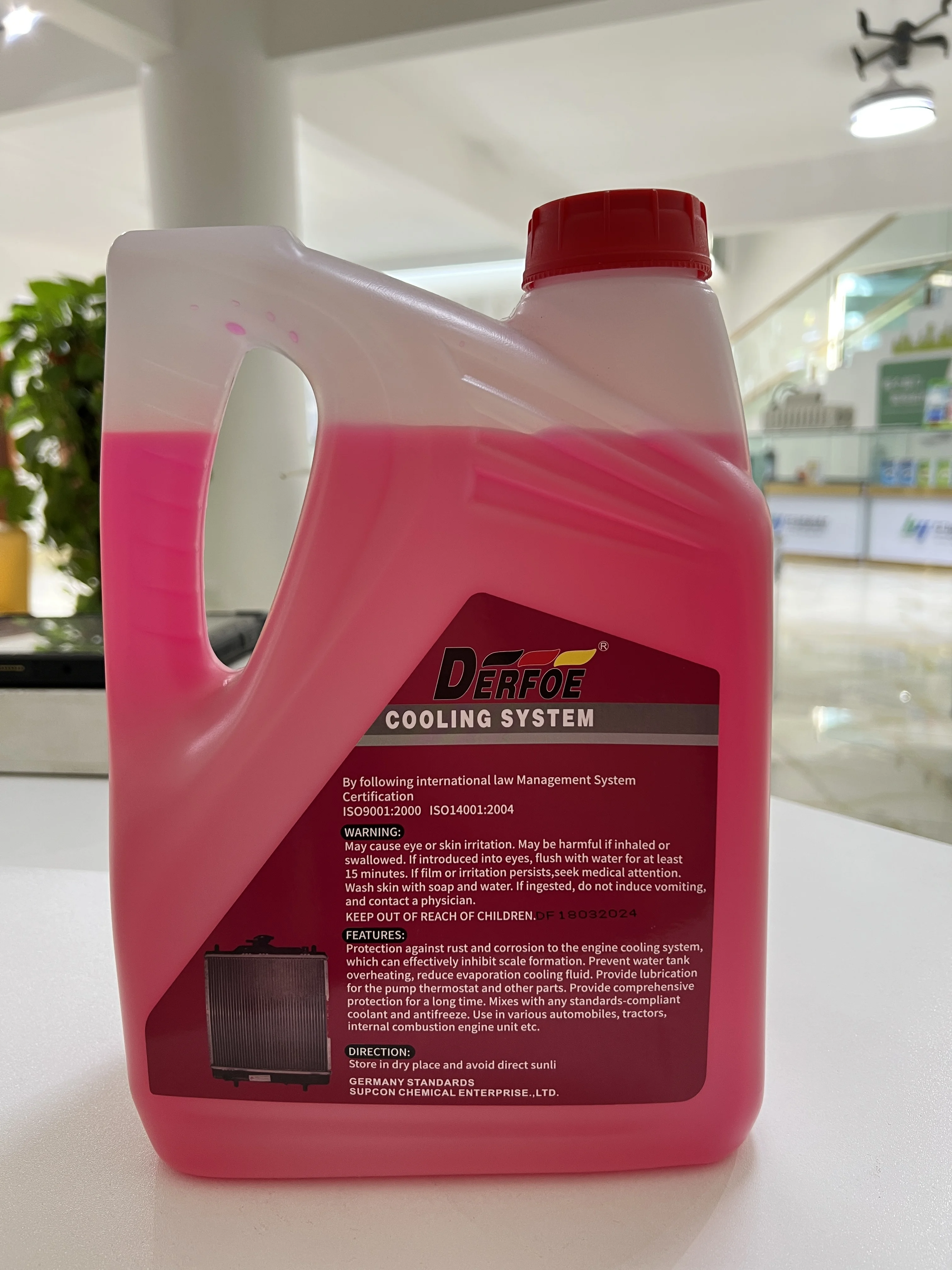 RADIATOR COOLANT for VARIOUS CARS/AUTOMOBILES (GREEN/RED/PINK 500ML 1L 4L)